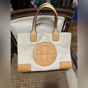 Tory Burch Ella Mini Tote Canvas